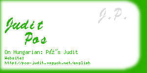 judit pos business card